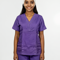 AR Medical Scrub MS-002  / Purple