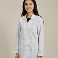 Ar Woman Medical Lab Coat WLC-001 / White